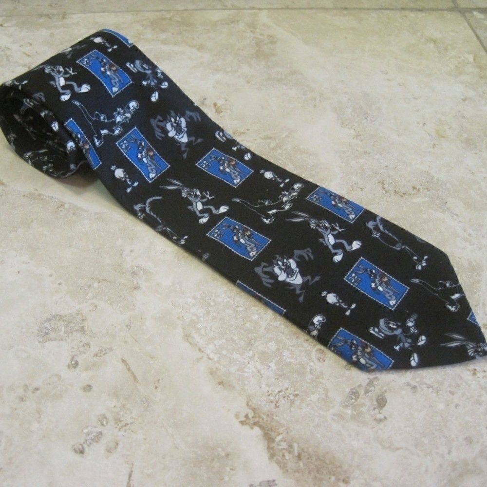 🌹LOONEY TUNES Tie Mens Warner Bros.